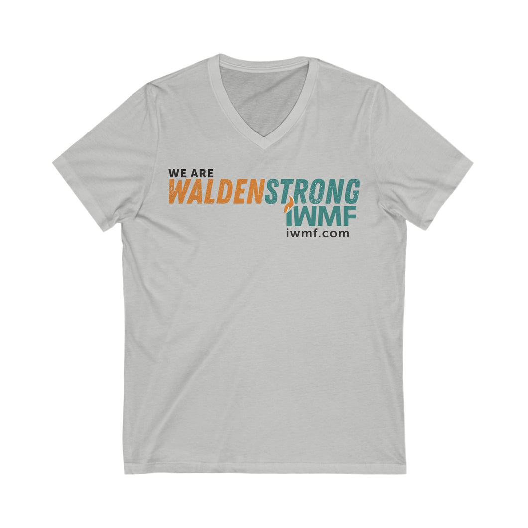 Waldenstrong Unisex Jersey Short Sleeve V-Neck Tee