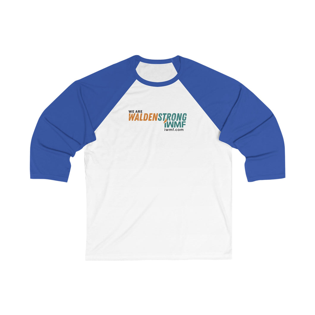 Waldenstrong Unisex 3\4 Sleeve Baseball Tee