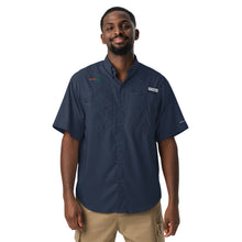 Load image into Gallery viewer, Waldenstrong Men’s Columbia short sleeve button shirt
