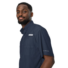 Load image into Gallery viewer, Waldenstrong Men’s Columbia short sleeve button shirt
