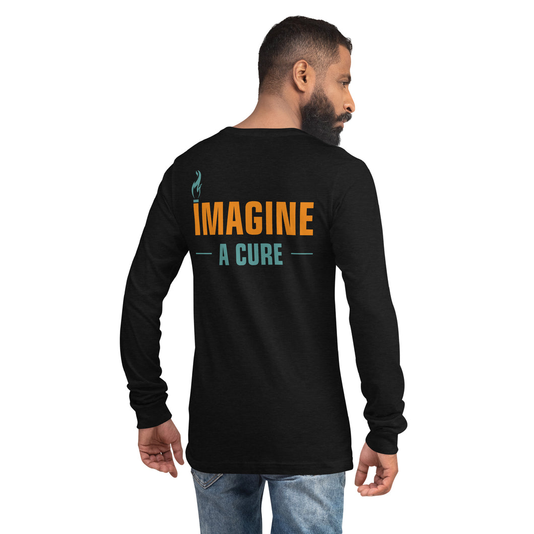 Imagine a Cure Unisex Long Sleeve Tee