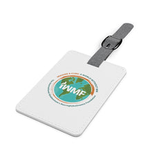 Load image into Gallery viewer, IWMF Imagine a Cure Saffiano Leather Luggage Tag
