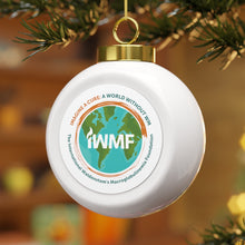 Load image into Gallery viewer, Imagine a Cure Christmas Ball Ornament
