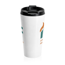 Load image into Gallery viewer, IWMF Logo Stainless Steel Travel Mug
