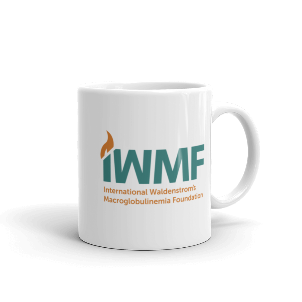 IWMF White glossy mug