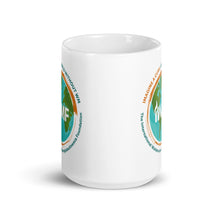 Load image into Gallery viewer, IWMF Imagine a Cure White glossy mug
